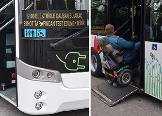 Electric bus fleet in İzmir