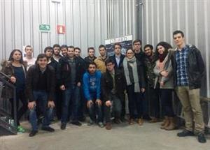 Future engineers and architects learning about innovation applied in the Torrelago demo site